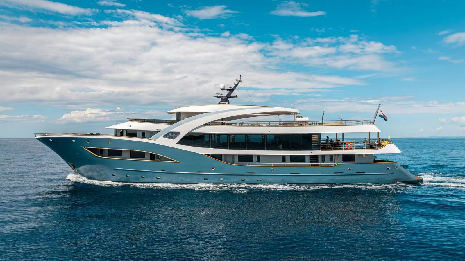 Bella (Croatia), 47 m charter yacht