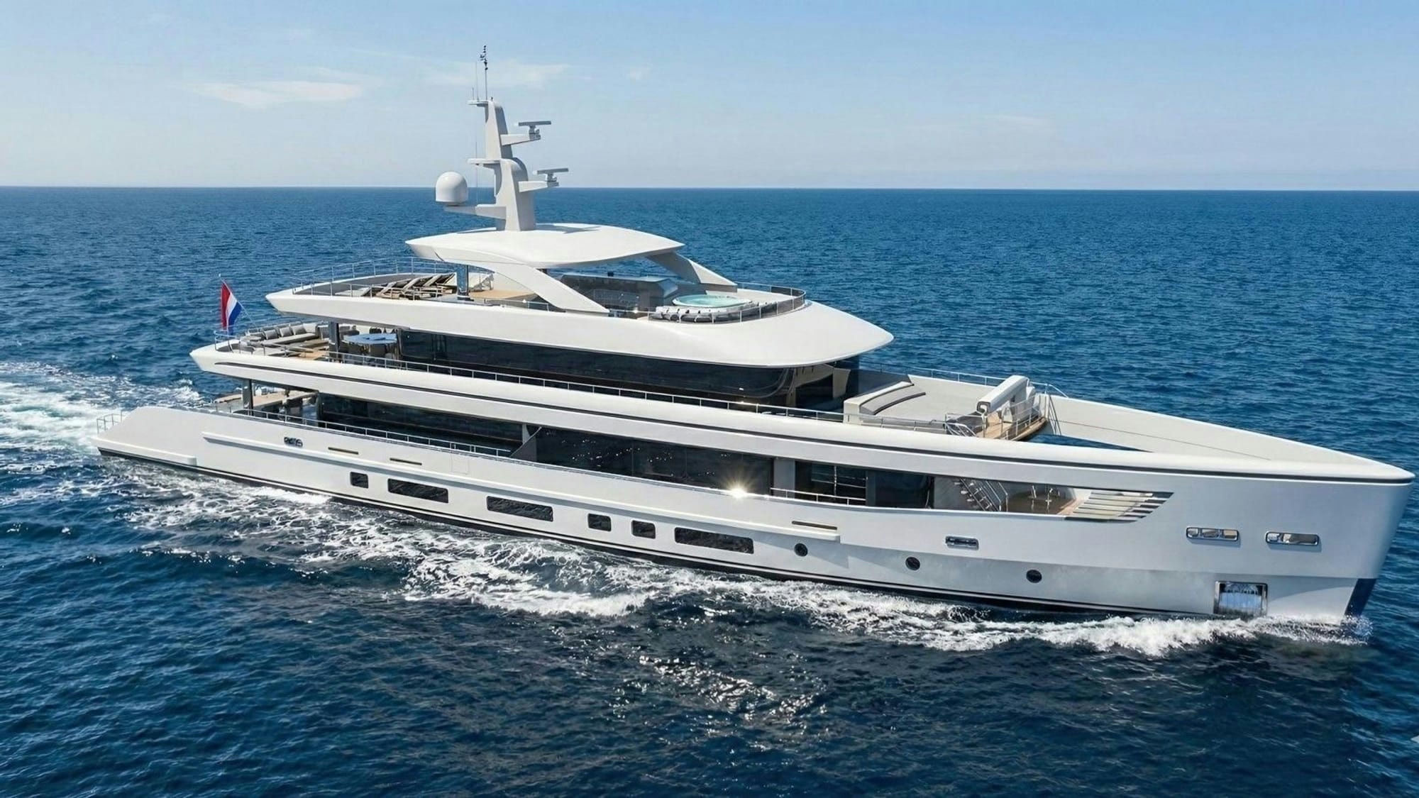 Oriy, 50 m Radez D.D. Shipyard charter yacht