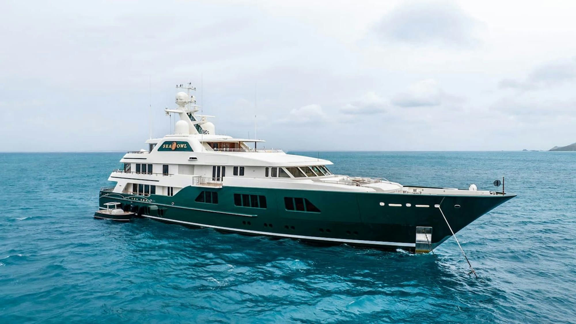 Sea Owl, 62 m Feadship charter yacht