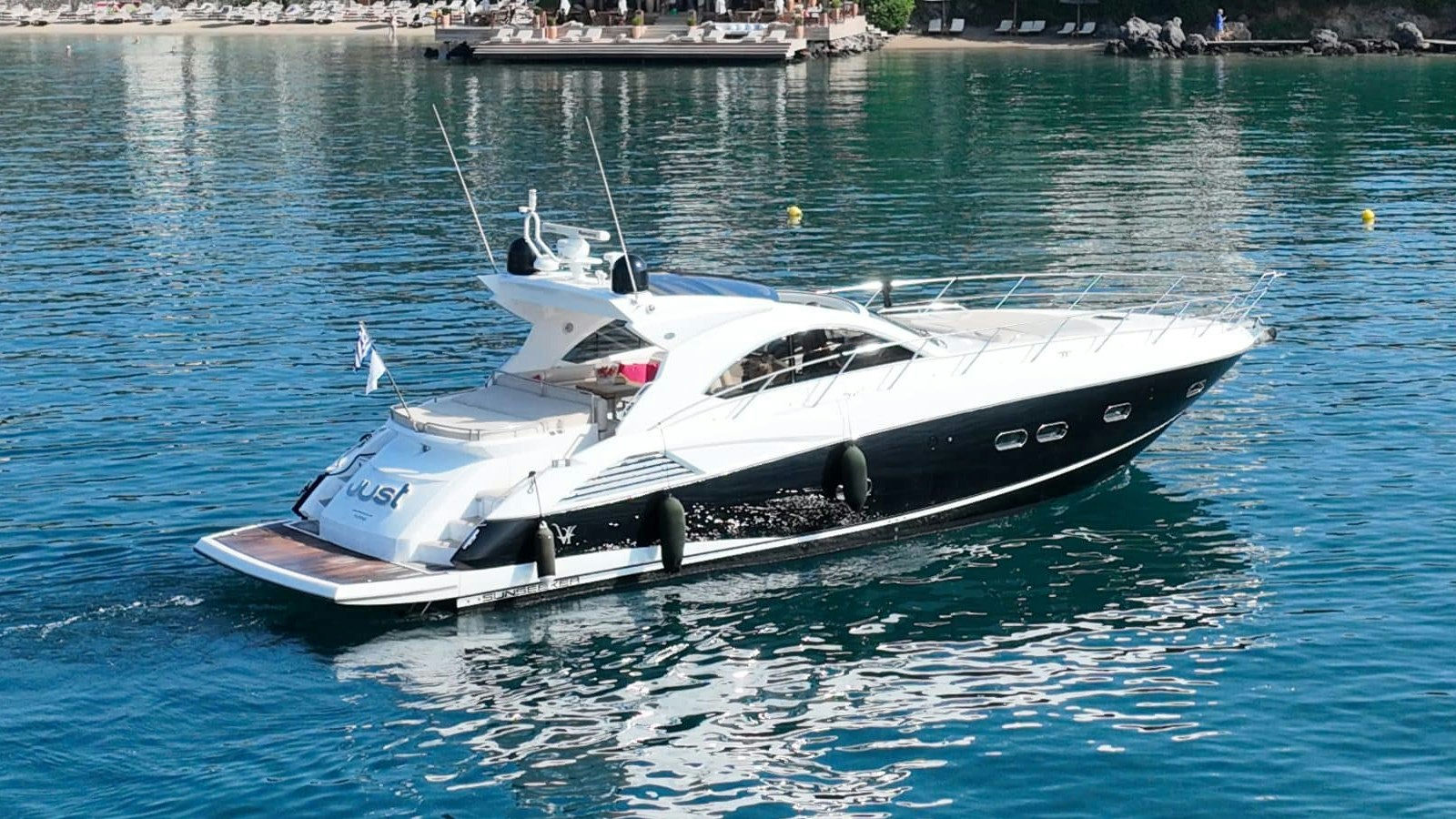 Just, 16.5 m Sunseeker Predator 54 charter yacht